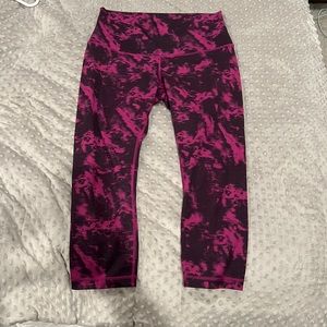 Lululemon purple crop